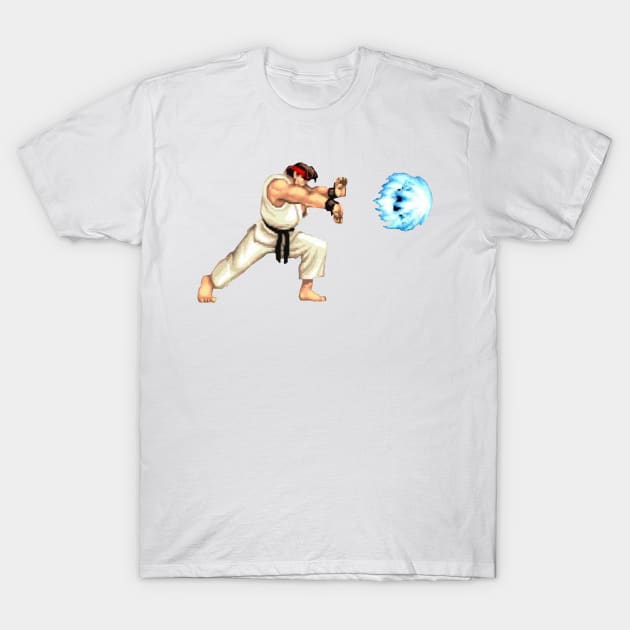 Street Fighter - Ryu - Hadouken T-Shirt by Xanderlee7